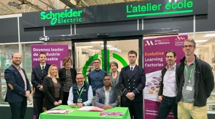 Campus de Cluny : une convention de mécénat avec Schneider Electric