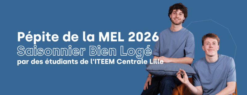 Une start-up créée par des étudiants de l’ITEEM Centrale Lille parmi les « Pépites de la MEL » 2026