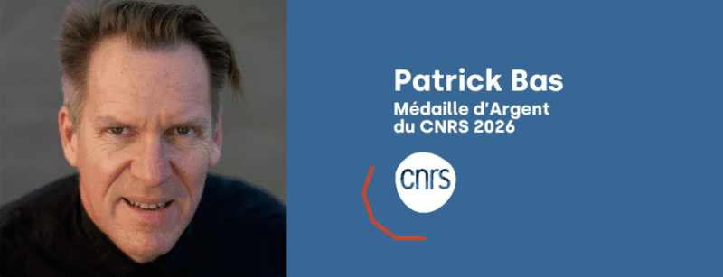 Patrick Bas reçoit la Médaille d’argent du CNRS 2026 : une distinction pour la recherche de Centrale Lille