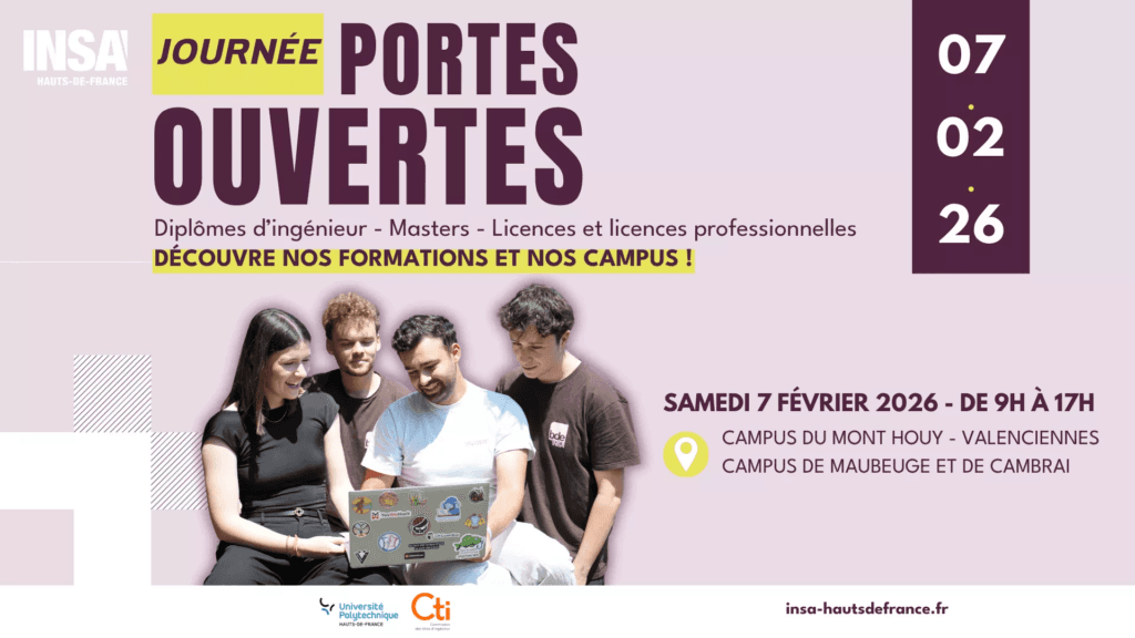 Journée Portes Ouvertes de l’INSA Hauts-de-France